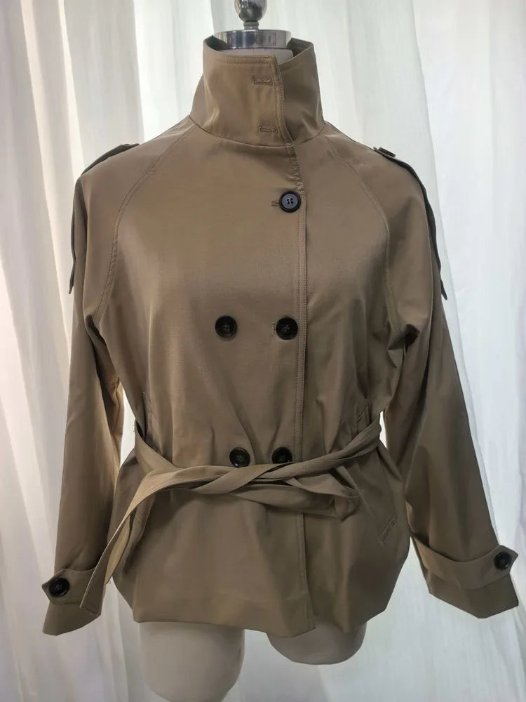 Chic Casual Vintage Jacket Women Cloth