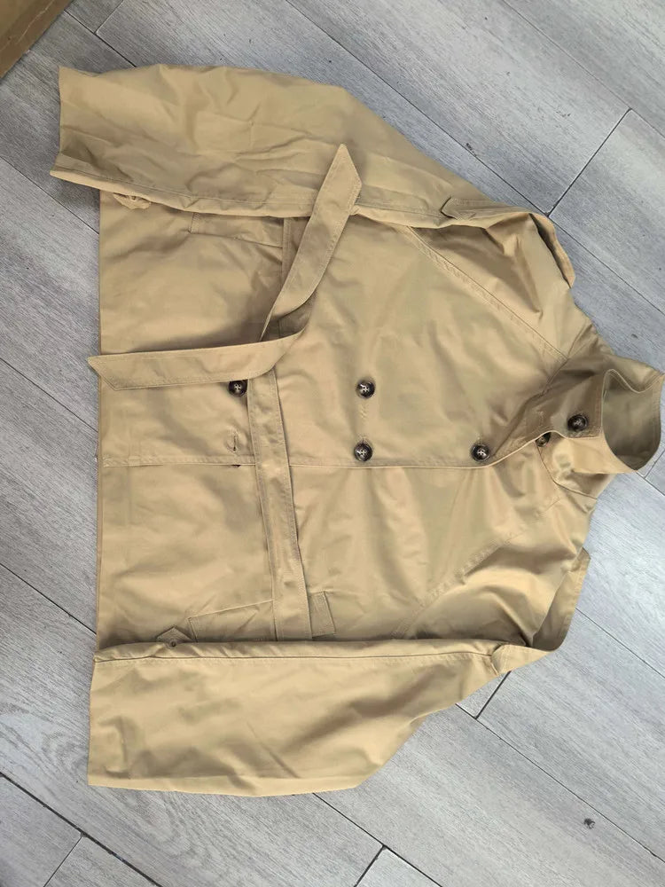 Chic Casual Vintage Jacket Women Cloth