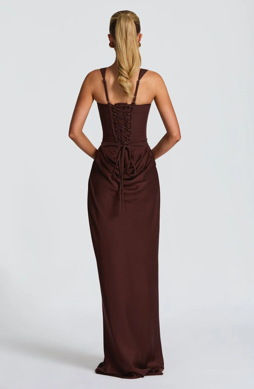 Women's Elegant Strapless Mermaid Evening Dress