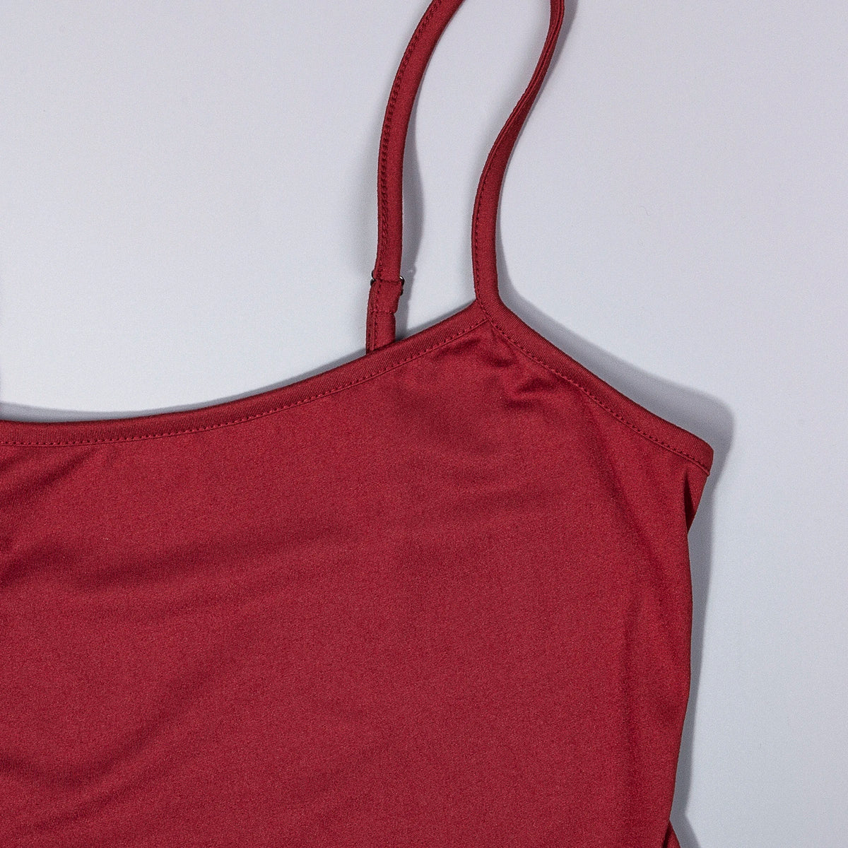 Women’s White Backless Spaghetti Strap Mini Dress