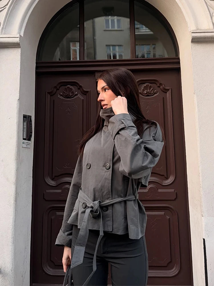 Jacket Stylish New Lady Long Sleeve Outerwear Street