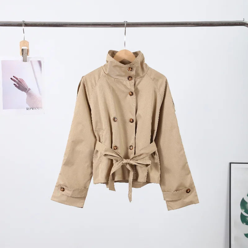 Female Jacket Classic Autumn Coat Ladues