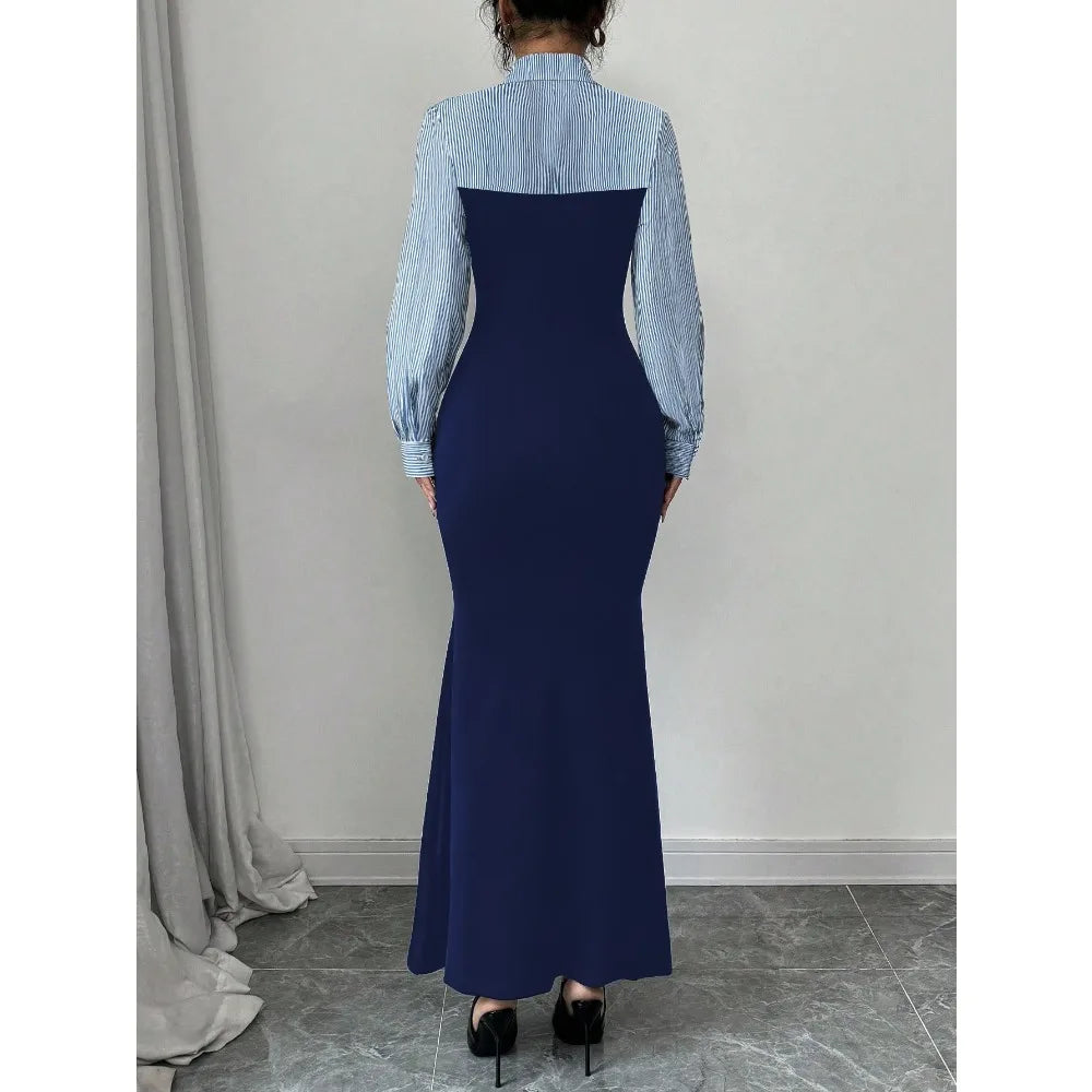 Elegant Long Fishtail Dress for Women