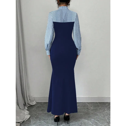 Elegant Long Fishtail Dress for Women